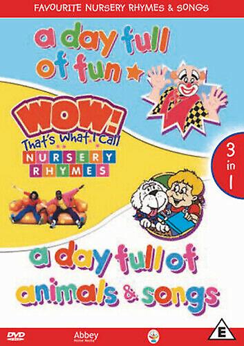 Favourite Nursery Rhymes and Songs DVD (2004) cert E 3 discs