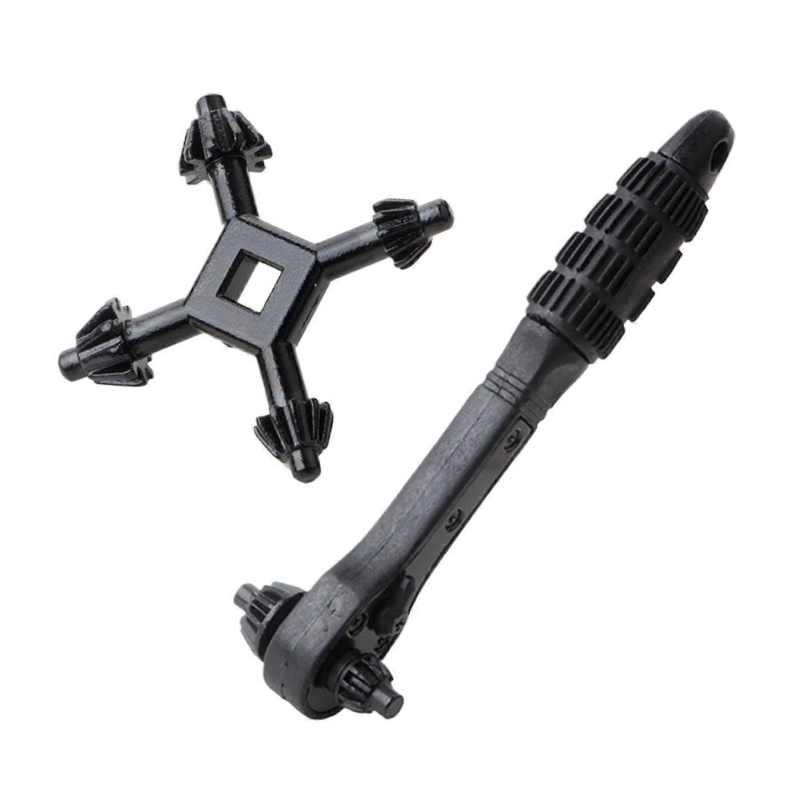 Ratchet Wrench Set NonSlip Multifunctional Socket for Emergencies