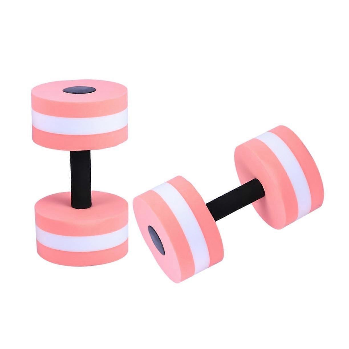 2 pieces water dumbbells Eva for pool exercises floating fitness dumbbells with high for water gymnastics and fitness activities Ref: 5759