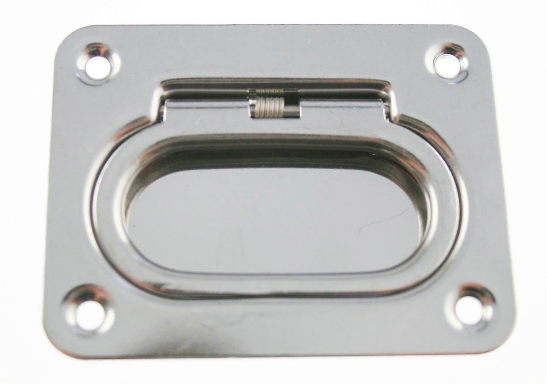 Floor Lifter Inlet Handle Hatch Lifter Stainless Steel 75mm x 58mm Heavy Duty Lifting Tool for Access Hatches