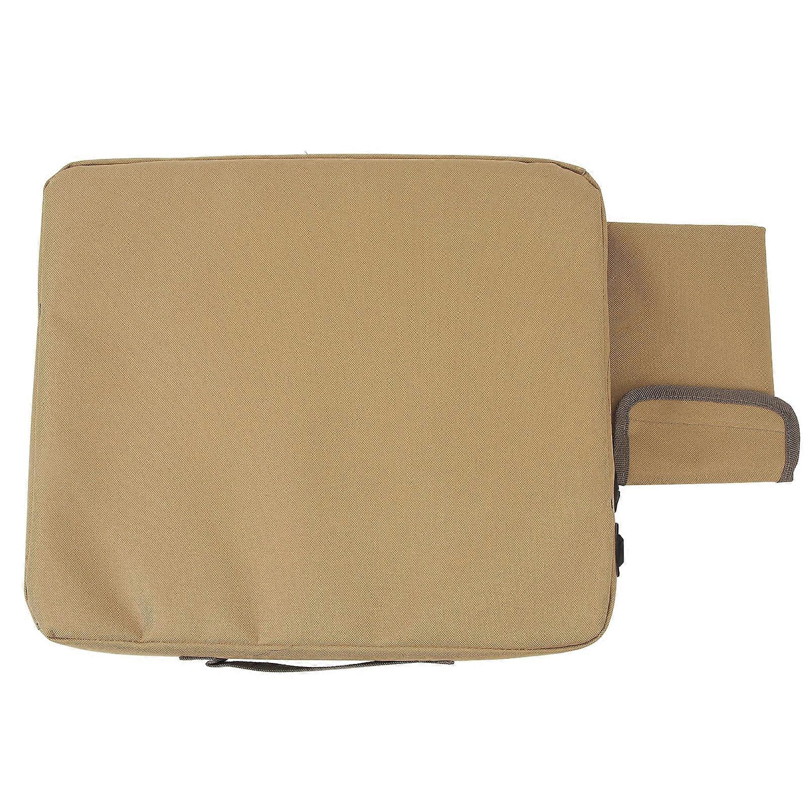 Coussin de siège chauffant avec 3 réglages de chaleur, chargement USB, coussin de siège chauffant en tissu cationique pour pique-nique et randonnée