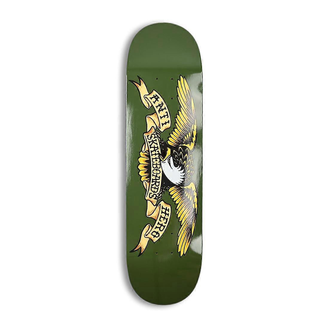 Anti Hero Classic Eagle 8.38" Skateboard Deck - Dunkelgrün