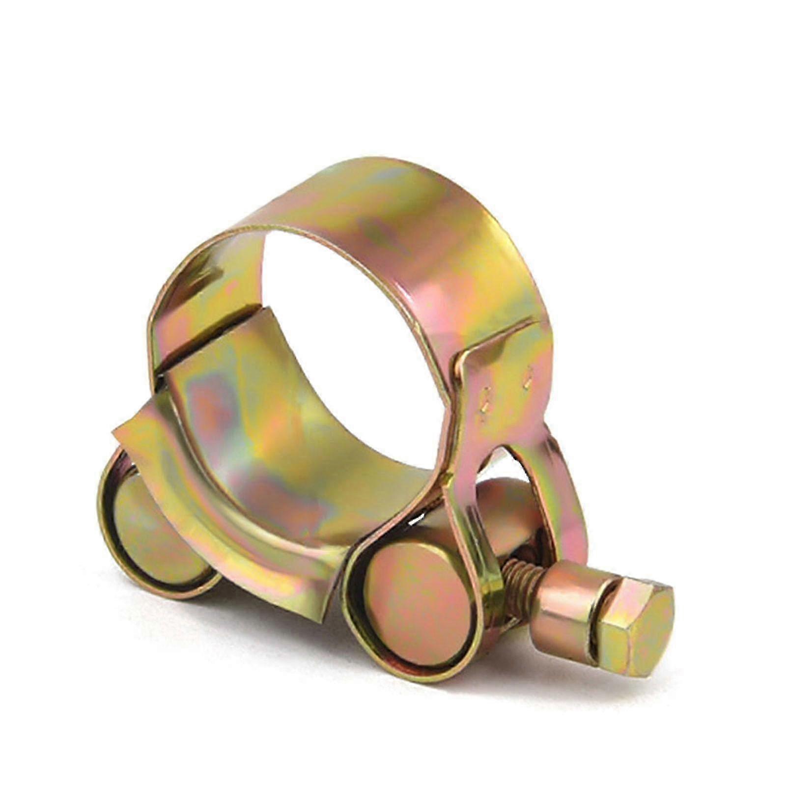 Durable Adjustable Pipe Clamp Galvanized Round Fixing Hose Clip Suitable for Various Applications