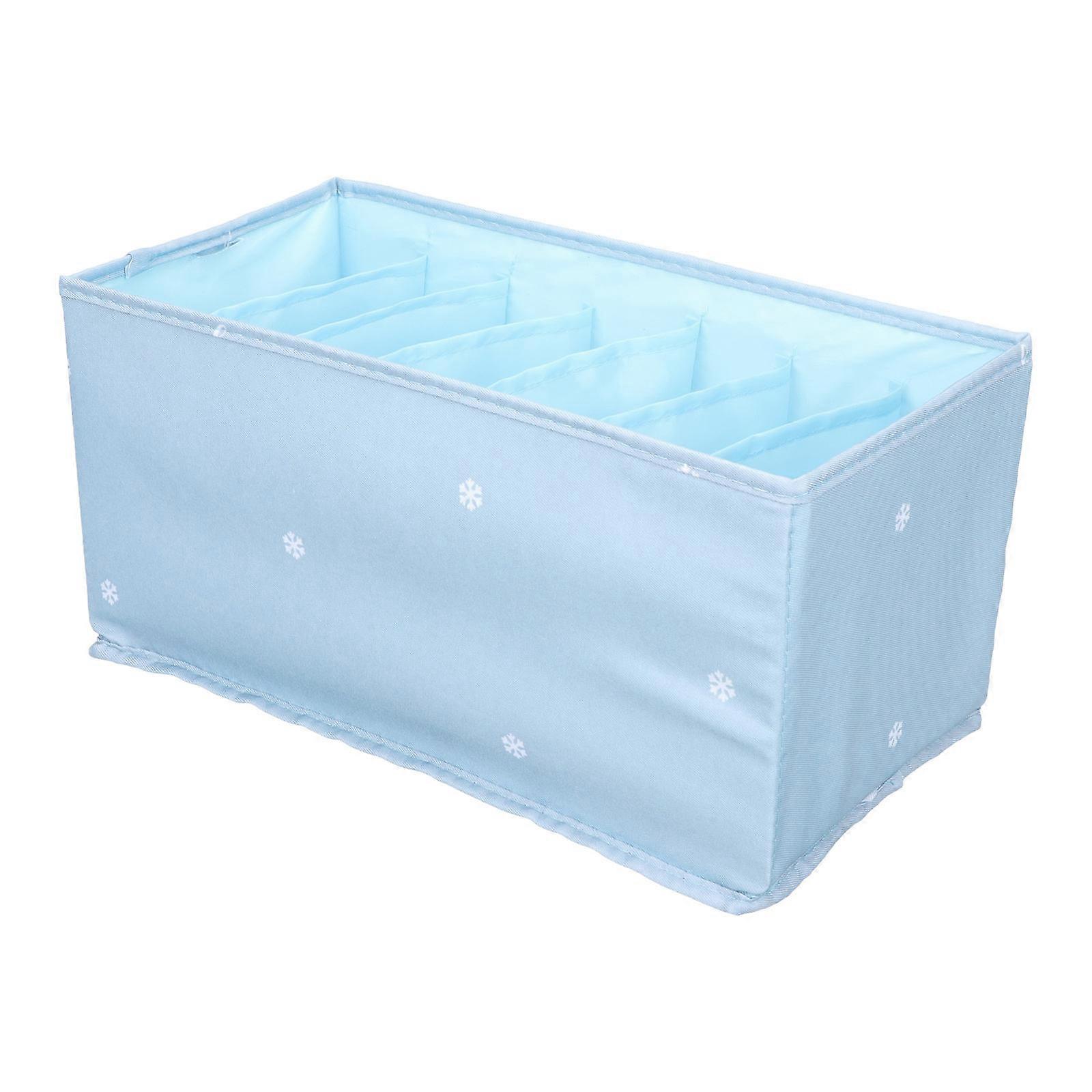 Closet Organization Pants Classification Box Bedroom Use Multi-Grid 35.50X18.50X18.00CM 1Set