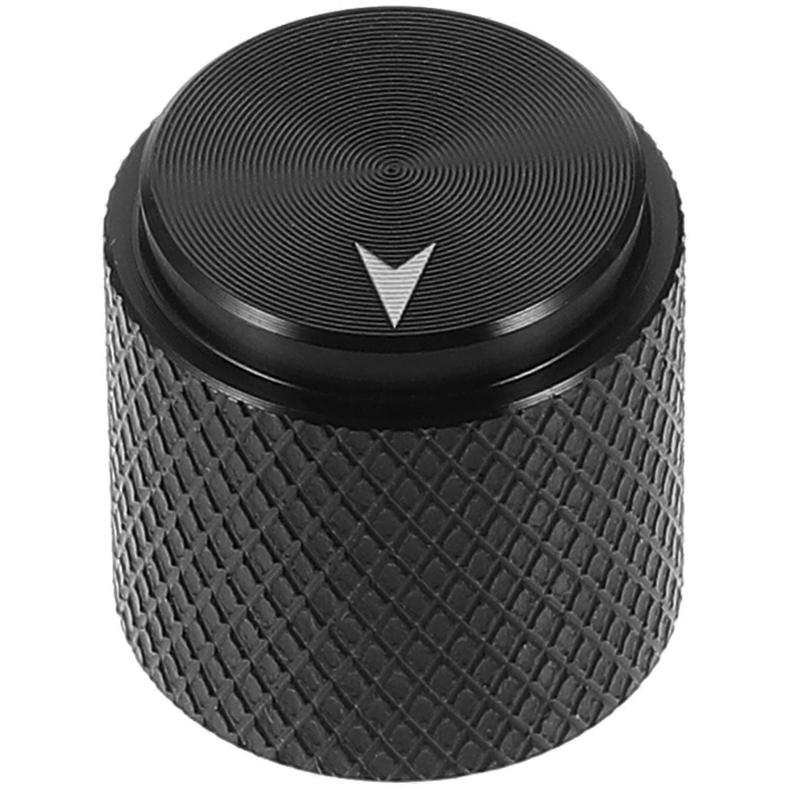 Potentiometer Knob Caps Volume Tone Control Knobs Caps Aluminum Alloy Square with Arrow Mark For Guitar Sound Adjustment