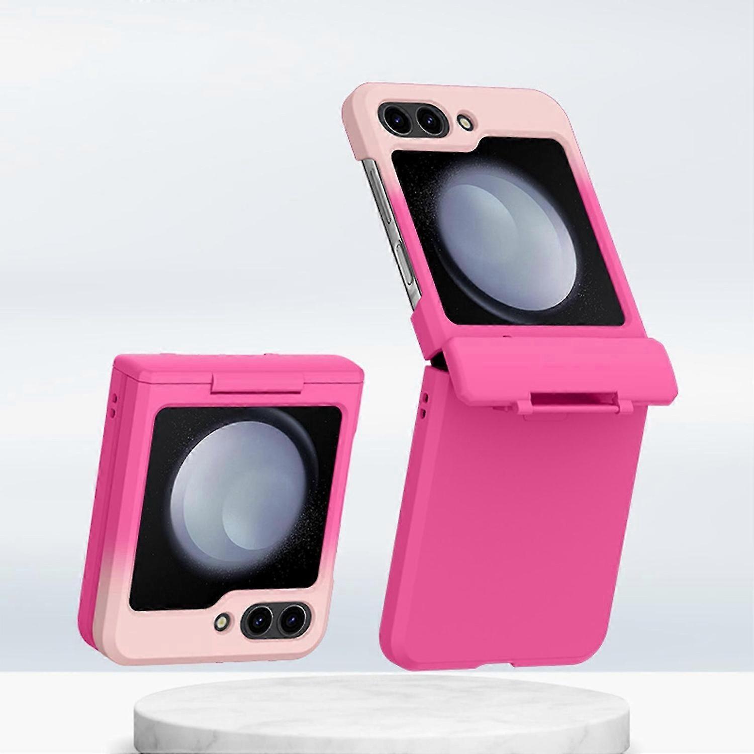 For Samsung Galaxy Z Flip 6 Case, Cute Soft PC Slim Shockproof Protective Case, Screen and Camera Pr