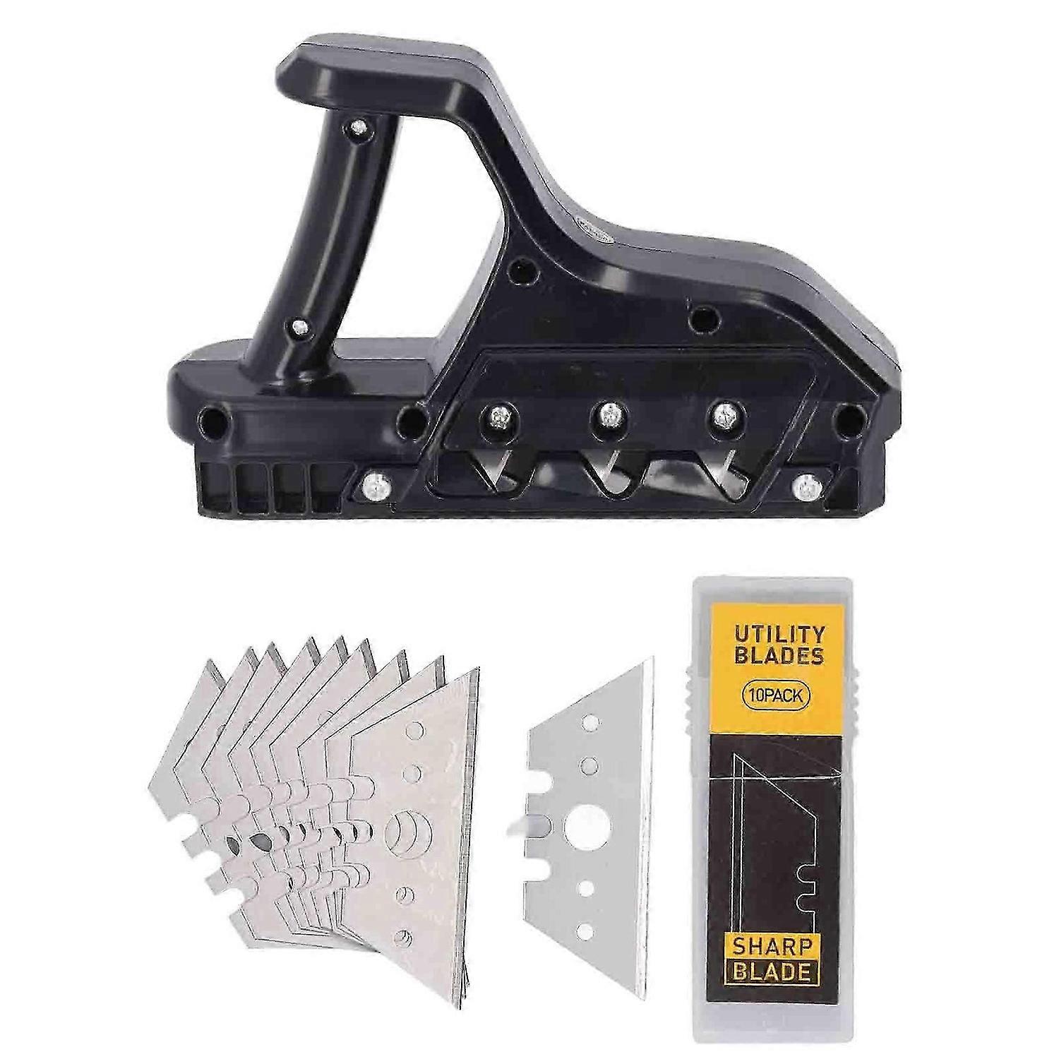 Plasterboard Edger 60 Degree Bevel Angle Hand Planer Woodworking Chamfering Tool for Gypsum Corkboard and Plastic Board