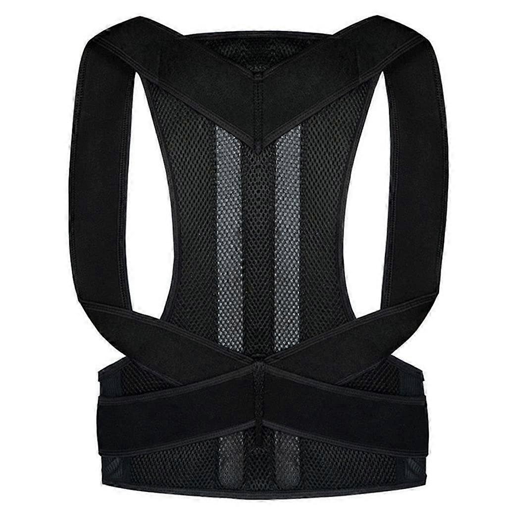 Posture Corrector Adjustable Back Support for Neck Shoulder Pain Relief (XSmall)