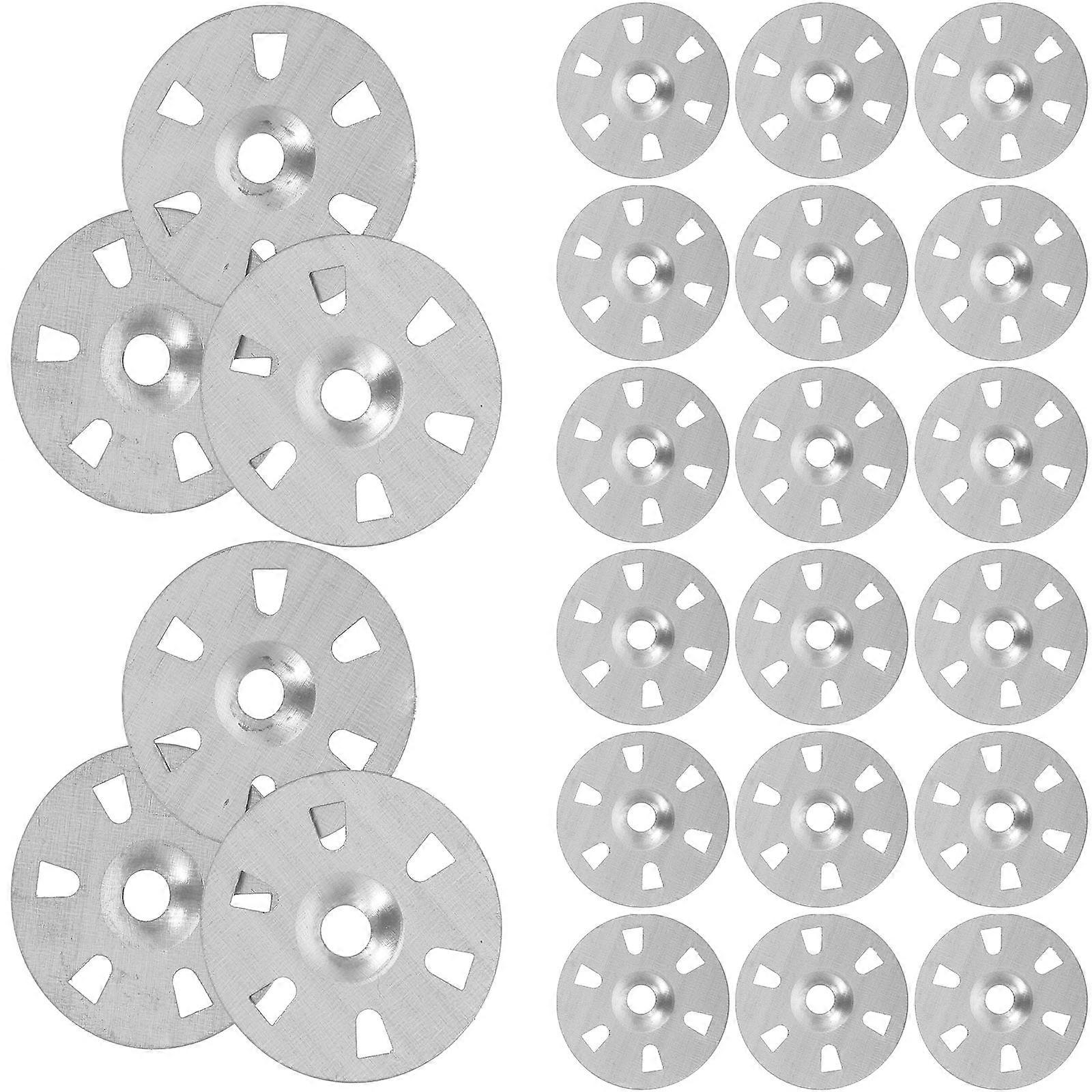 Cement Board Washers Foam Insulation Board Washer Construction Fixation Zinc Alloy Hexagonal 200Pack