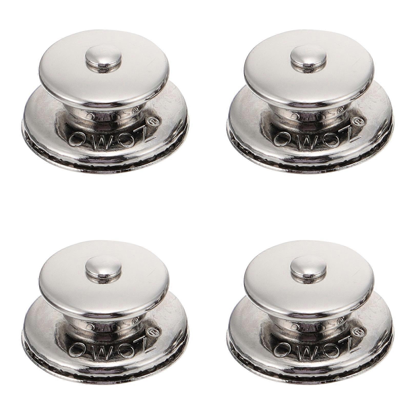 Canvas Tarp Button Fastener Buckle Heavy Duty Construction Firm Grip Continuous Holding Strength 4Pcs For Boat Ship Yacht Guitar Strap
