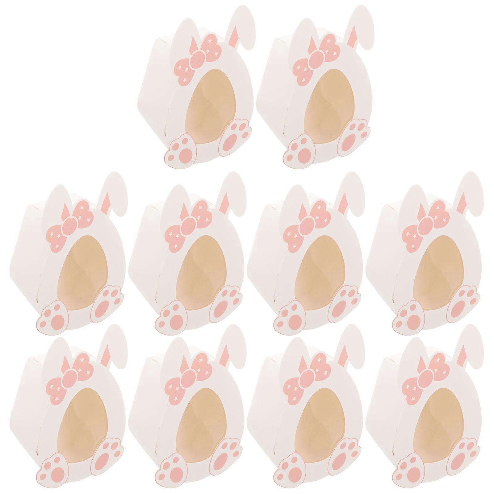 Easter Candy Box Bunny Design for Gift Packaging 10Pcs