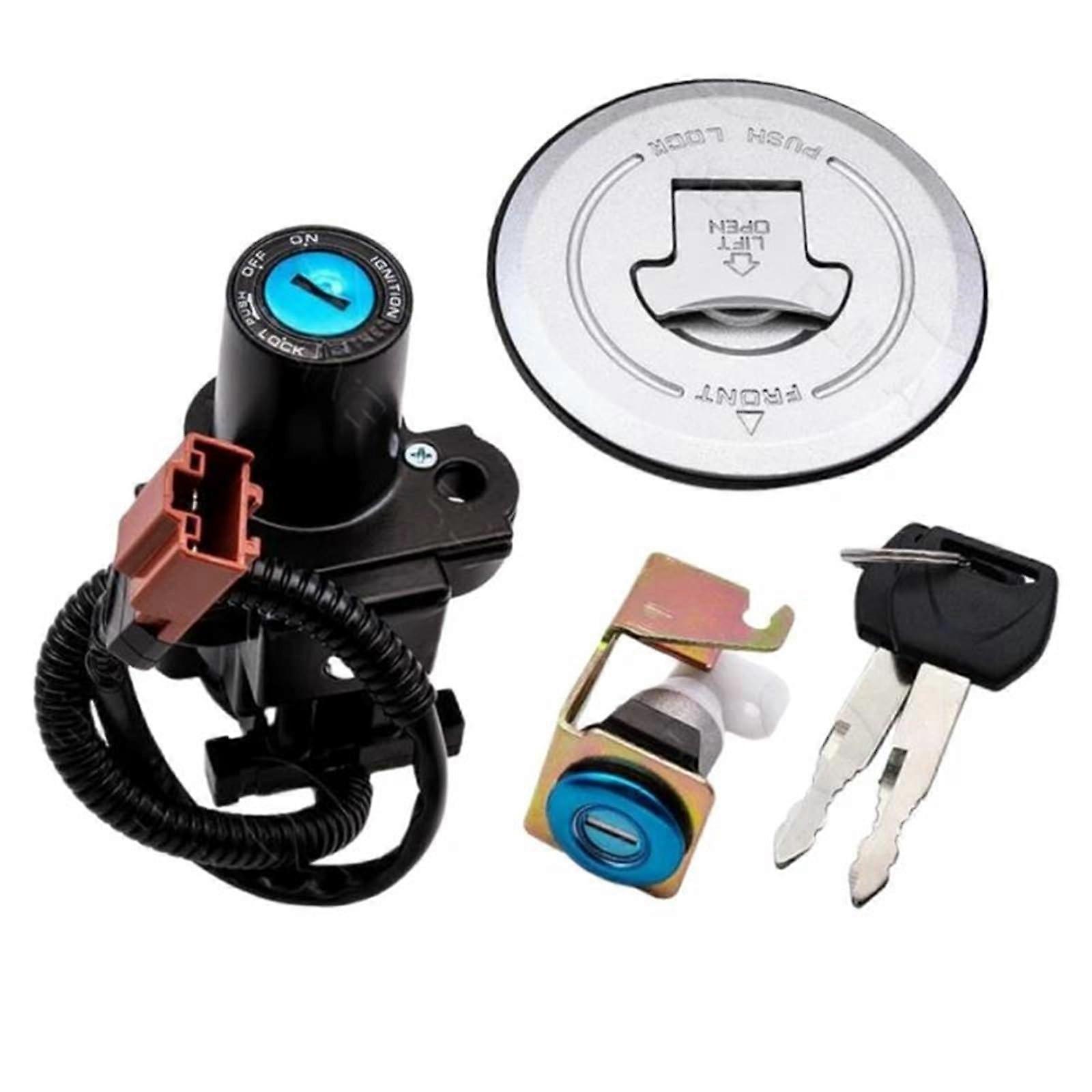 Motorcycle Ignition Switch and Gas Cap Lock for Honda CB500F CB500X CB500R 2013-2015 with Keys