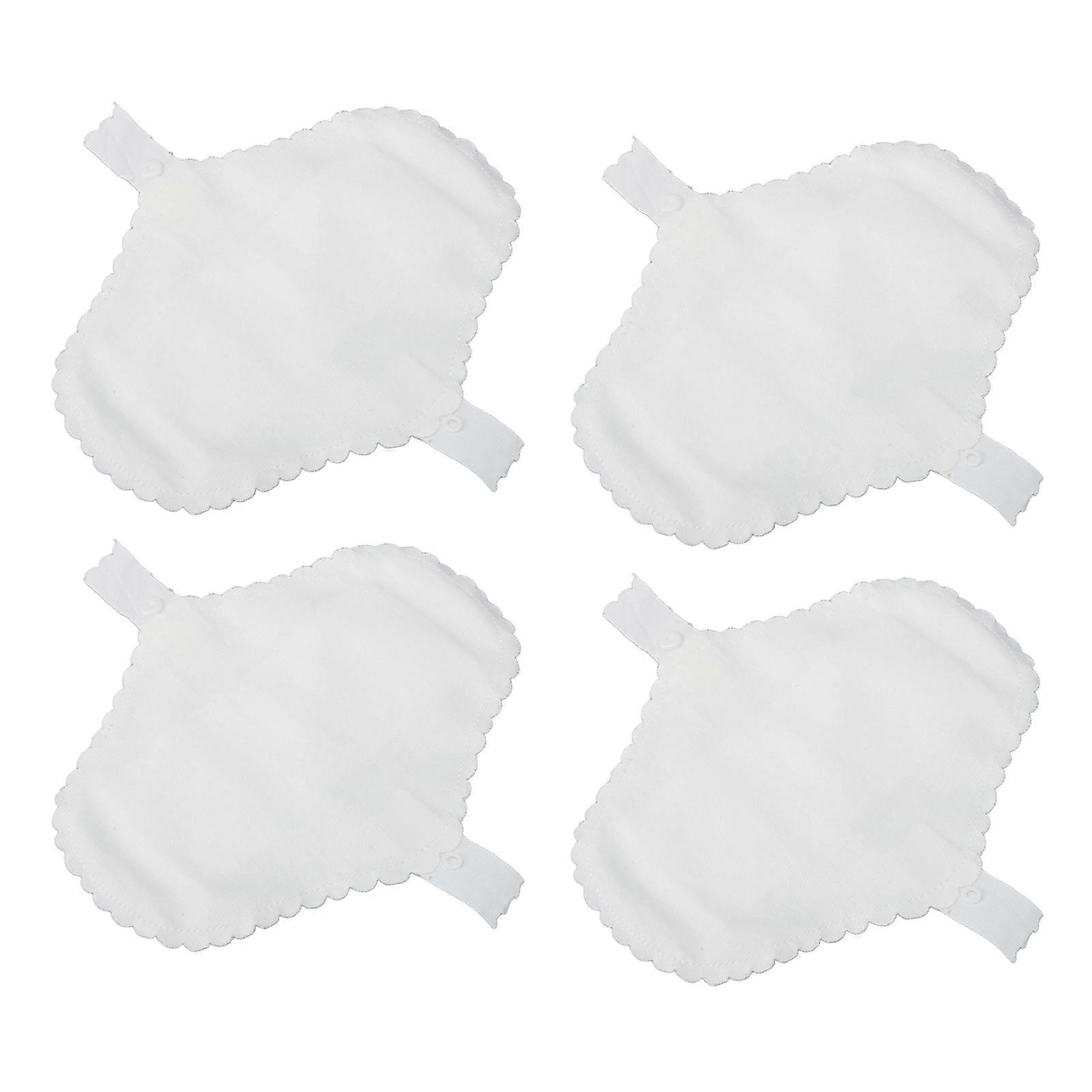 4PCS Washable Menstrual Pad Leak Proof Breathable Strong Absorption Cotton Reusable Sanitary Pad Universal for Women