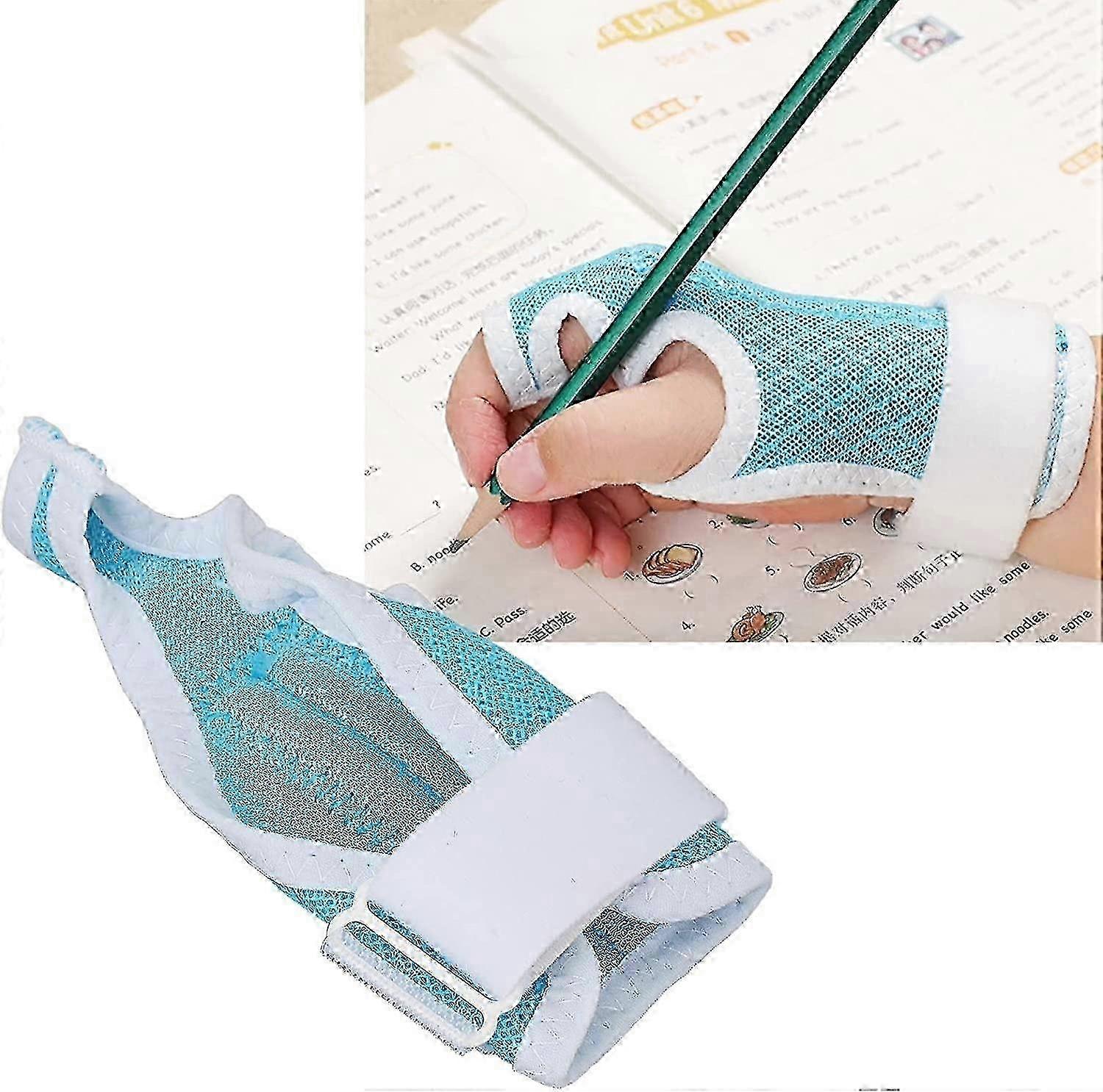 Adjustable Wrist Brace for Kids - Handwriting Aid Strap & Posture Correction Tool for Improved Writing Skills and Comfort