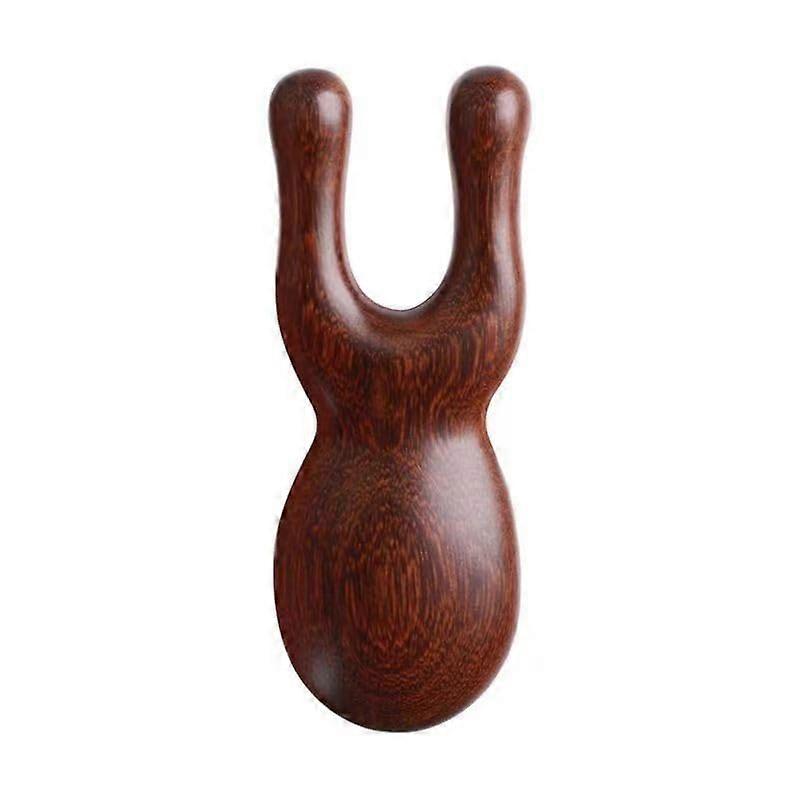 1Pc Face Scalp Gua Sha Massage Tool, Facial Wood Sandalwood Wide Tooth Comb Massage Tool for Guasha Scraping