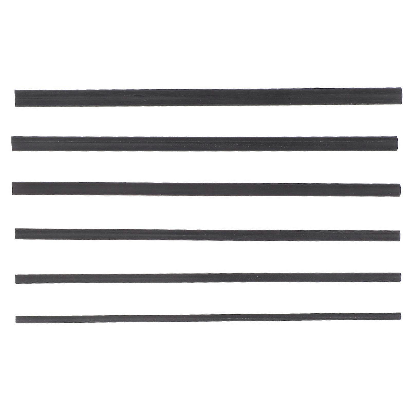 6pcs Carbon Fiber Fishing Rod Repair Kit – Durable Pole Fixing Parts for Quick and Easy Rod Assembly and Maintenance