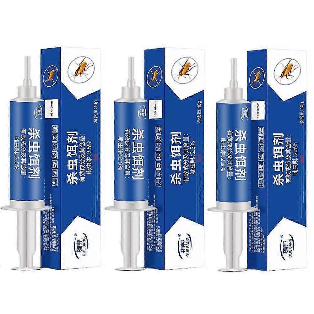 2025 3pcs Cockroach Gel,Organic Cockroach Killer,Cockroaches Traps,Insects