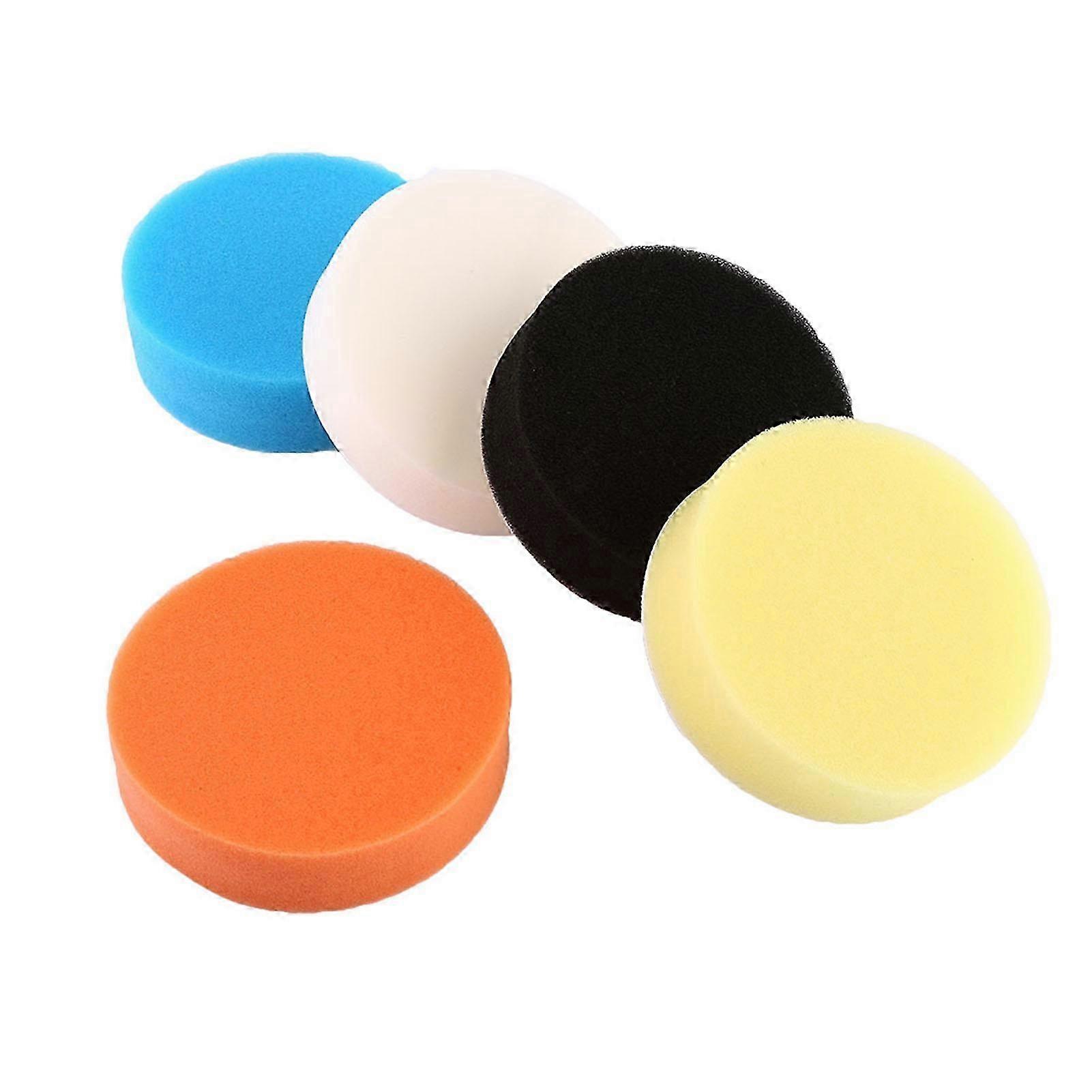 5Pcs 6 Sponge Polishing Buffing Waxing Pad Kit Tool for Car Buffer