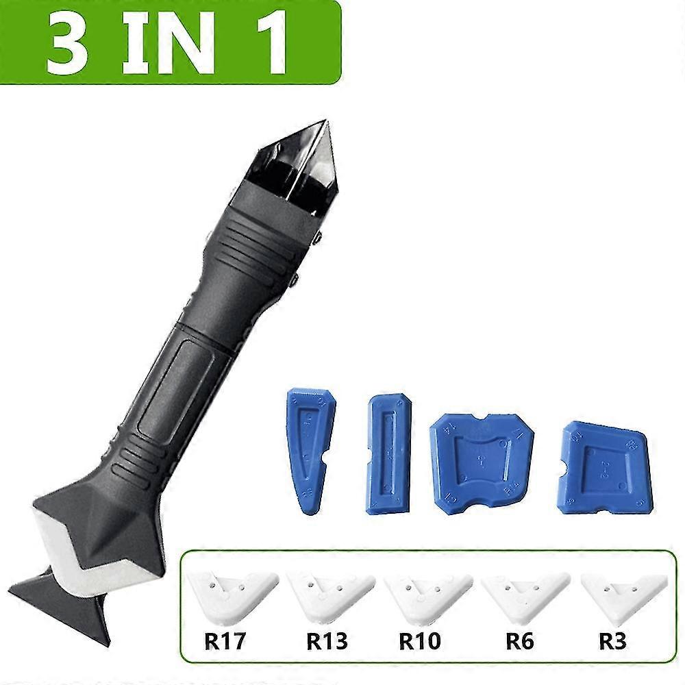 7 In 1 Silicone Scraper Sealant Smooth Remover Tool Set for Floor Caulk Finishing and Grouting