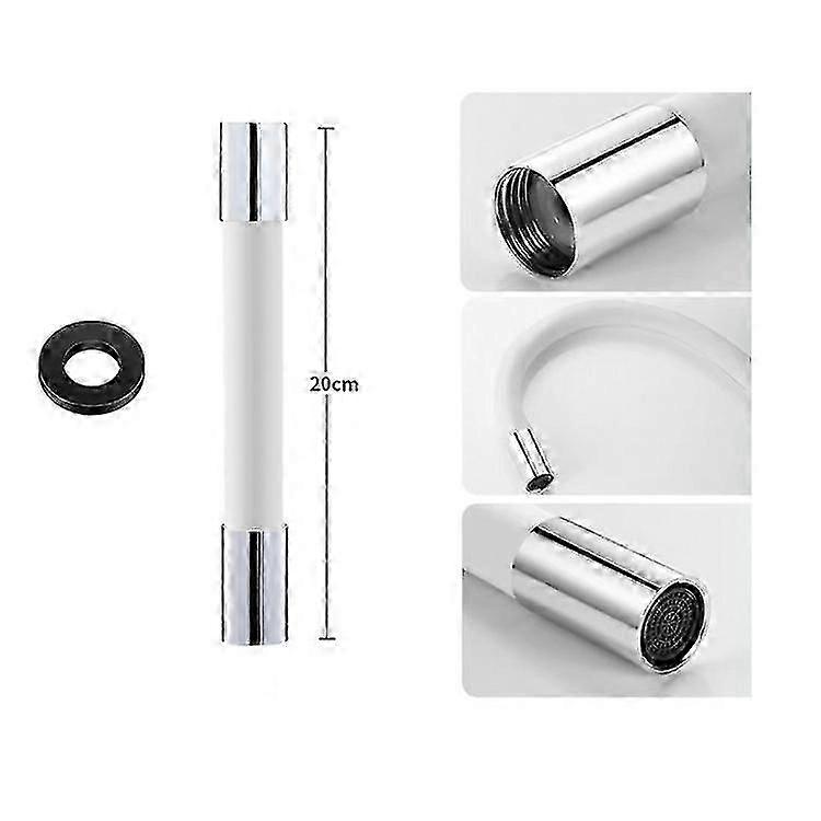 360 Adjustable Kitchen Faucet Aerator - Swivel Spout Extension with Water-Saving Filter