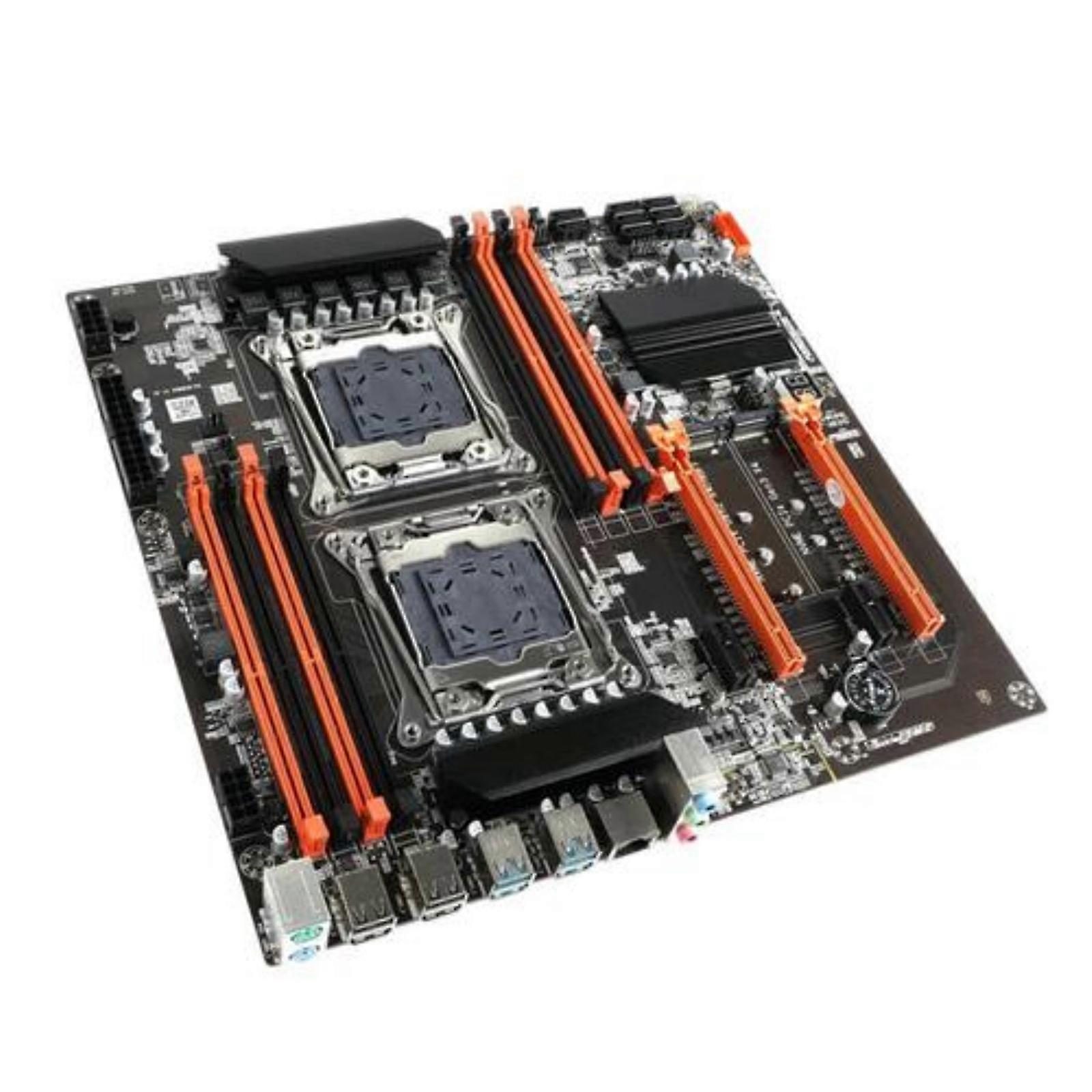 Powerful X99 Two CPU Motherboards Supporting for LGA 2011 and LGA 2011-3 CPUs and Fast Speed DDR4 RAMs Multicolor