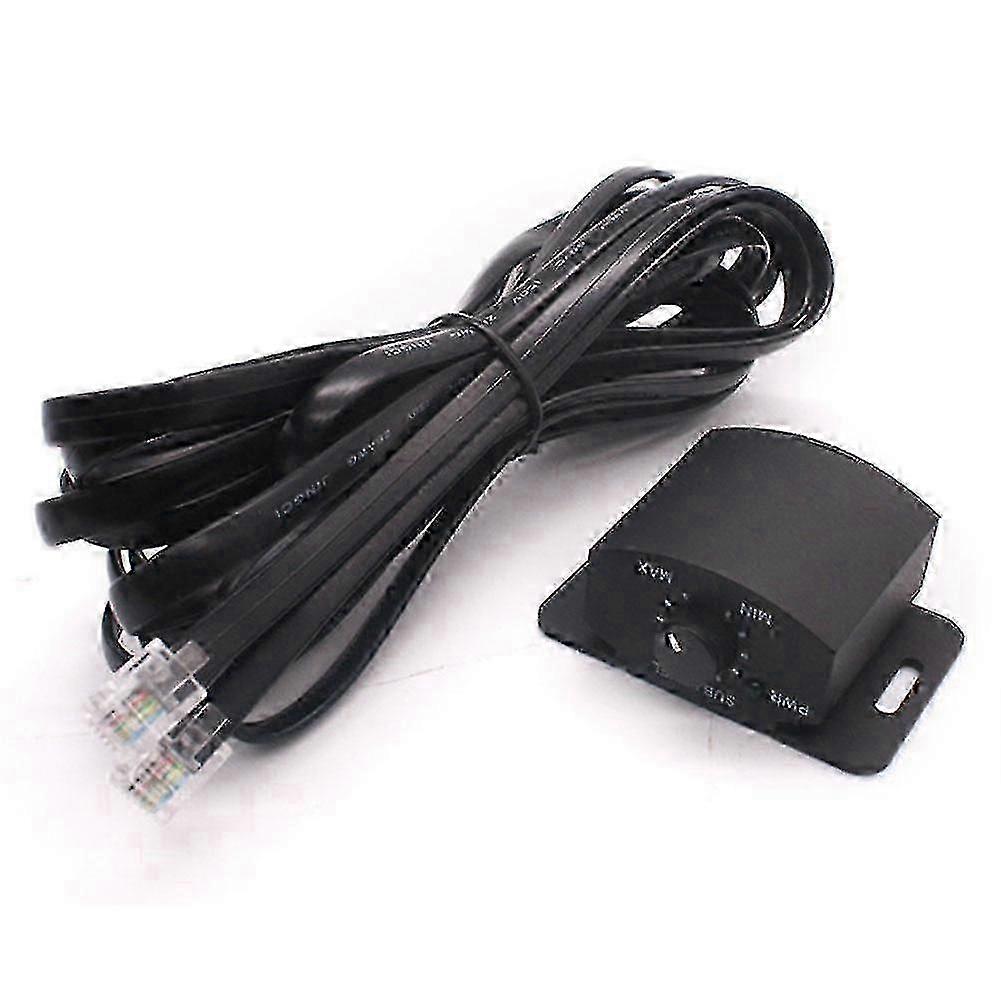 Adjustable Volume Remote Controller for Car Amplifier & Computer Speakers - Subwoofer Volume Converter Switch