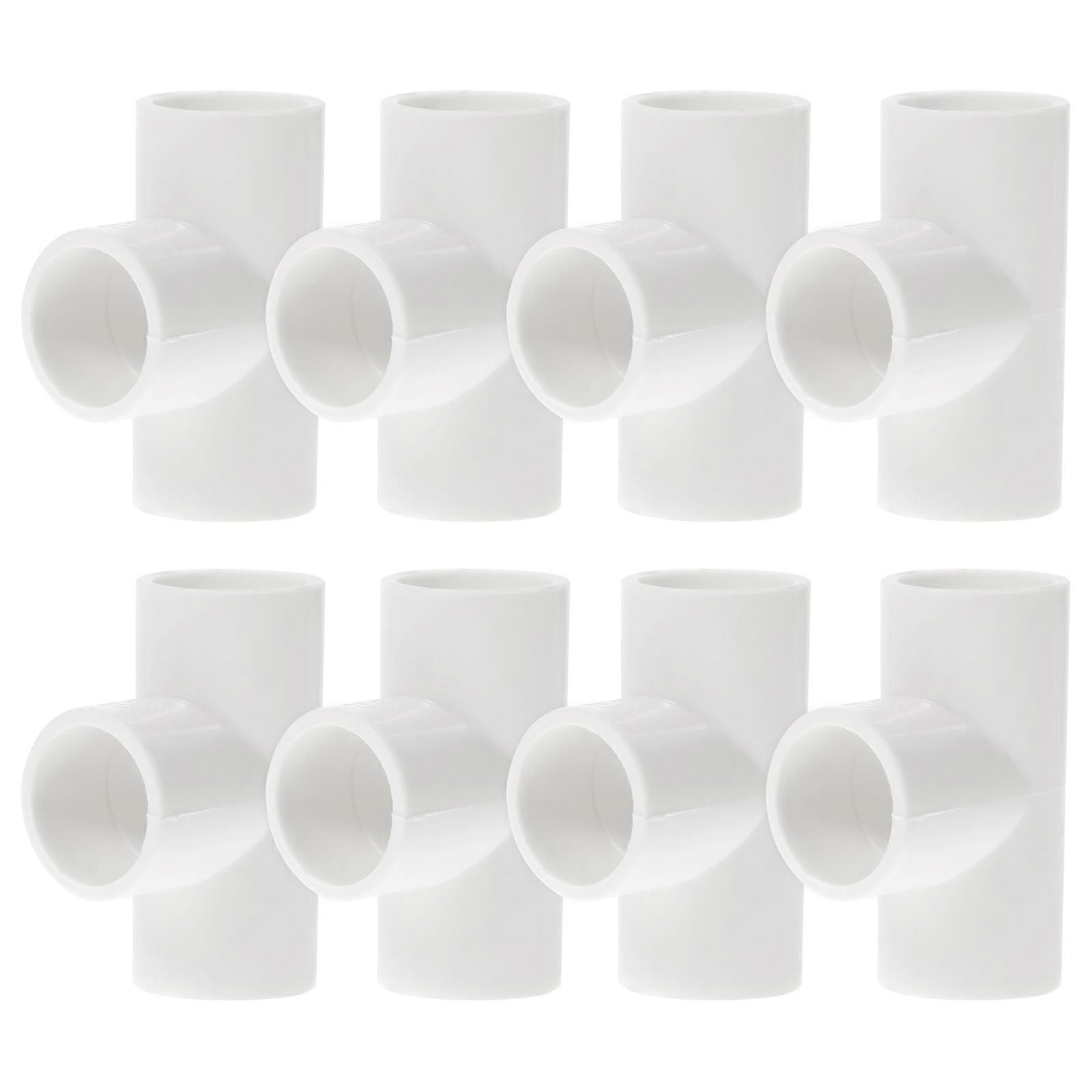 10pcs 1/2 Inch Tee Corner Fitting for Tent Greenhouse Pvc