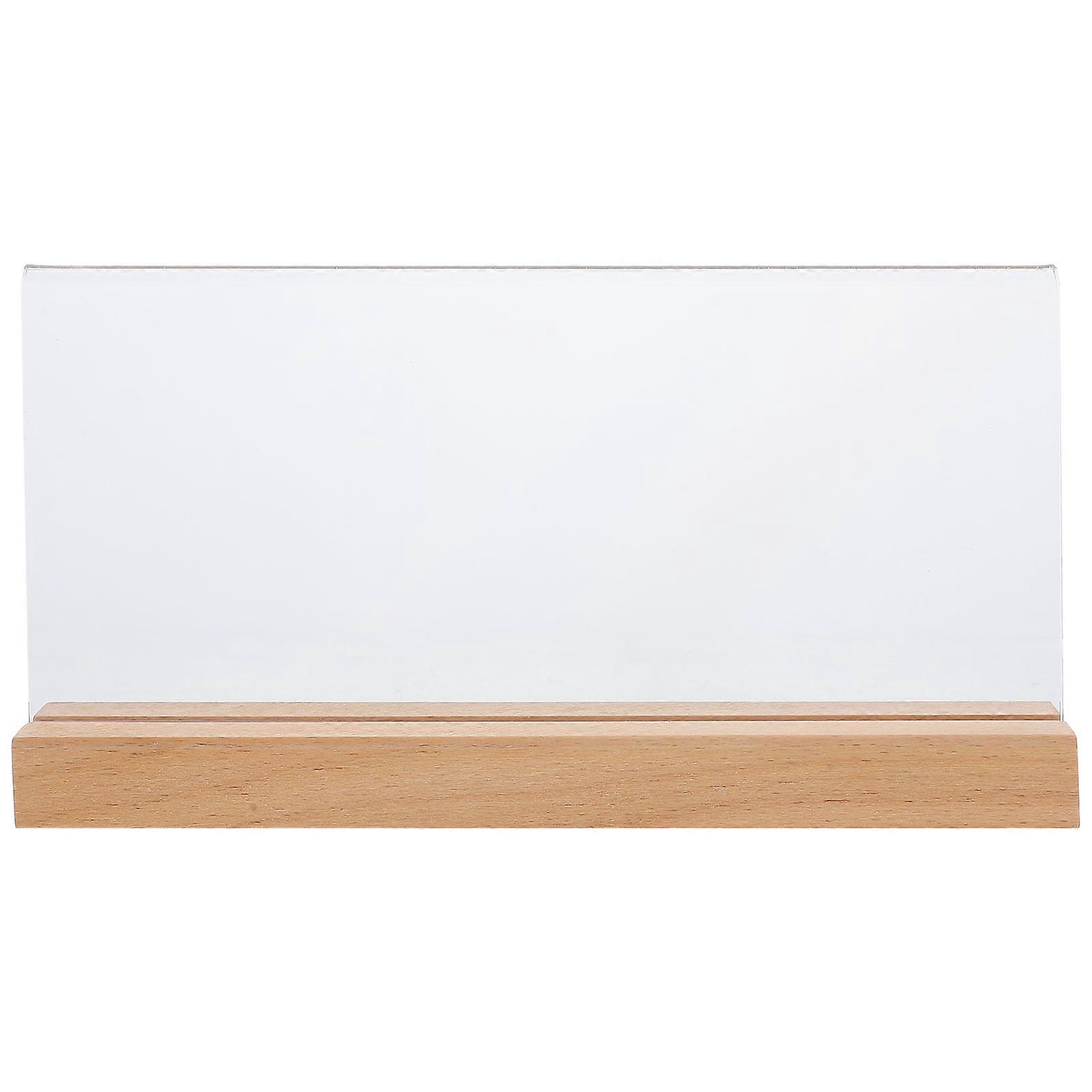 Vertical Sign Holder for Restaurant 1 Set Standing Display Stand Document Holder