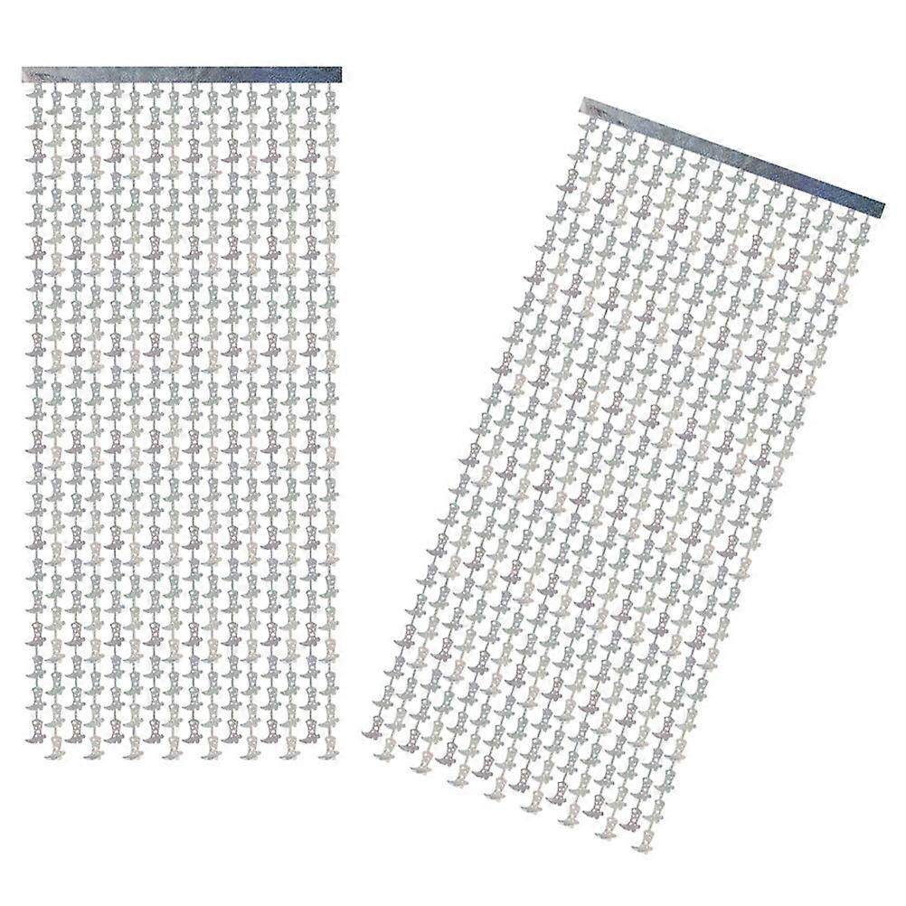 Halloween Boot Fringe Curtain Metallic Tinsel Party Backdrop Decor for Spooky Photo Booths & Celebrations Unique Design, Pet Friendly Material