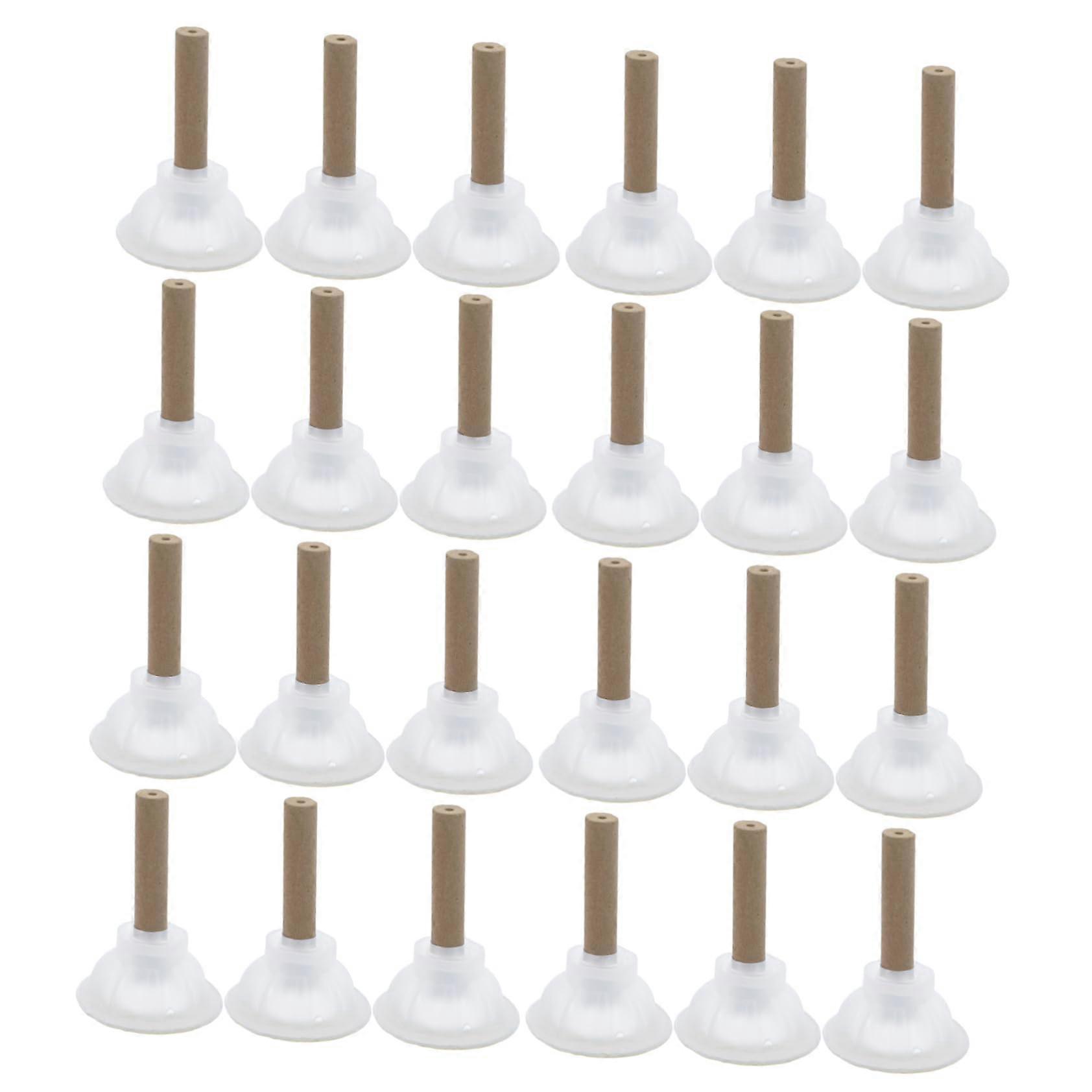 Moxibustion Sticks 50-Count Handmade Thick Moxa With Practical Base For Pain Relief And Wellness And Holistic Body Care