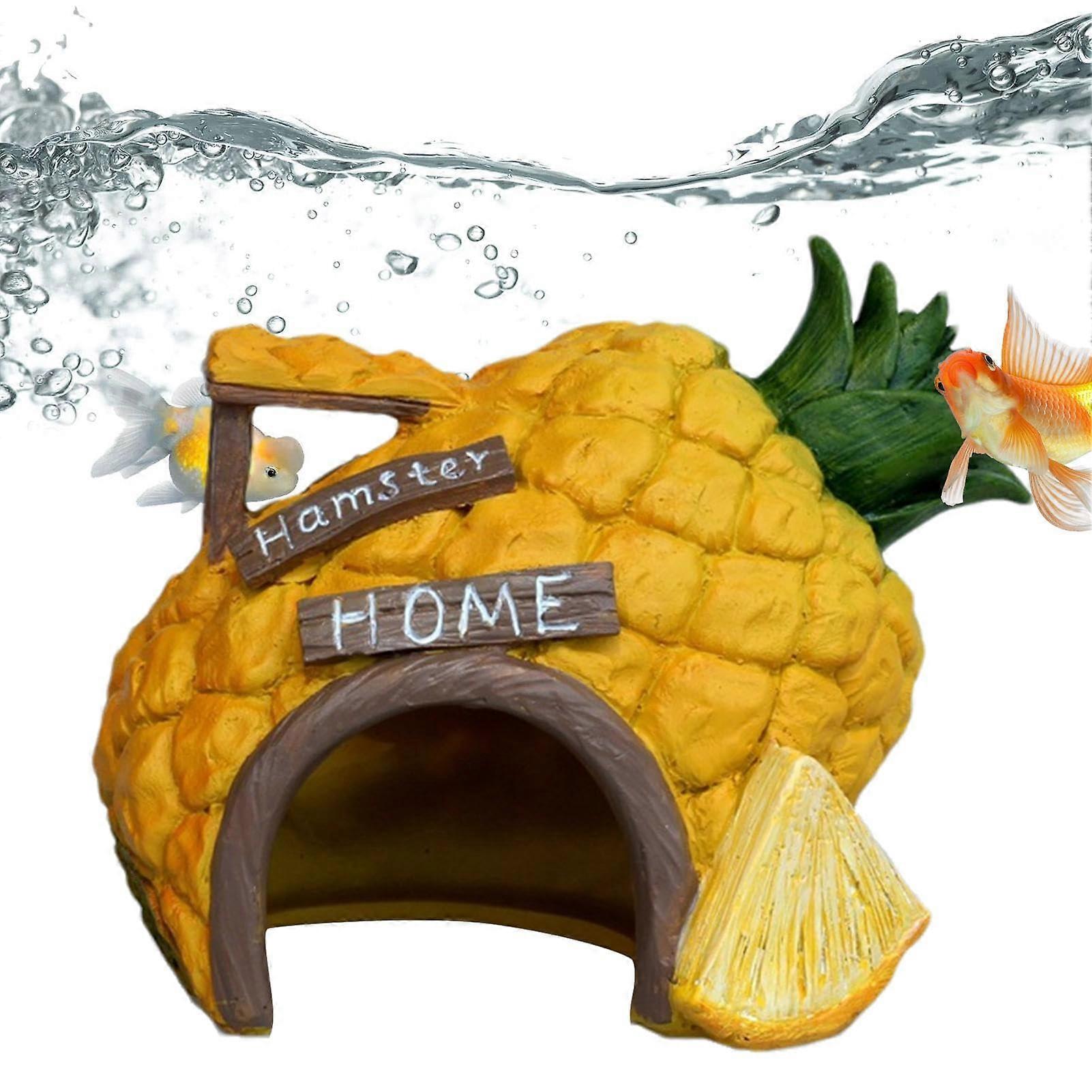 Betta Hideout, Fish Hideout for Aquarium, Aquarium Decoration, Hideout House Play and Rest Shelter