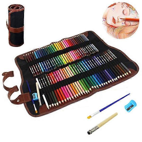 72 Watercolor Crayons Set for Kids and Adults, Water Soluble Crayons for Blending, Layering
