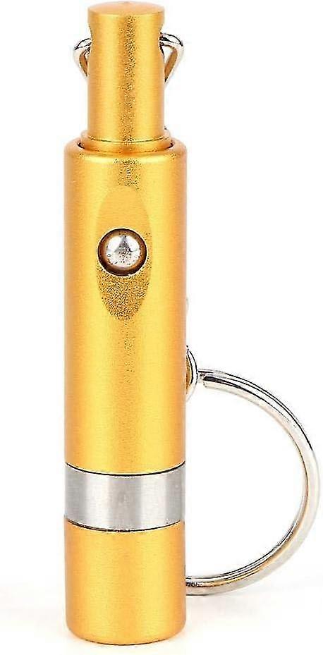 Retractable And Threaded Punch Cigar Punch With Blade, Key Ring, Cigar Opener, Smoking Accessories, Cigarette Holder (gold)