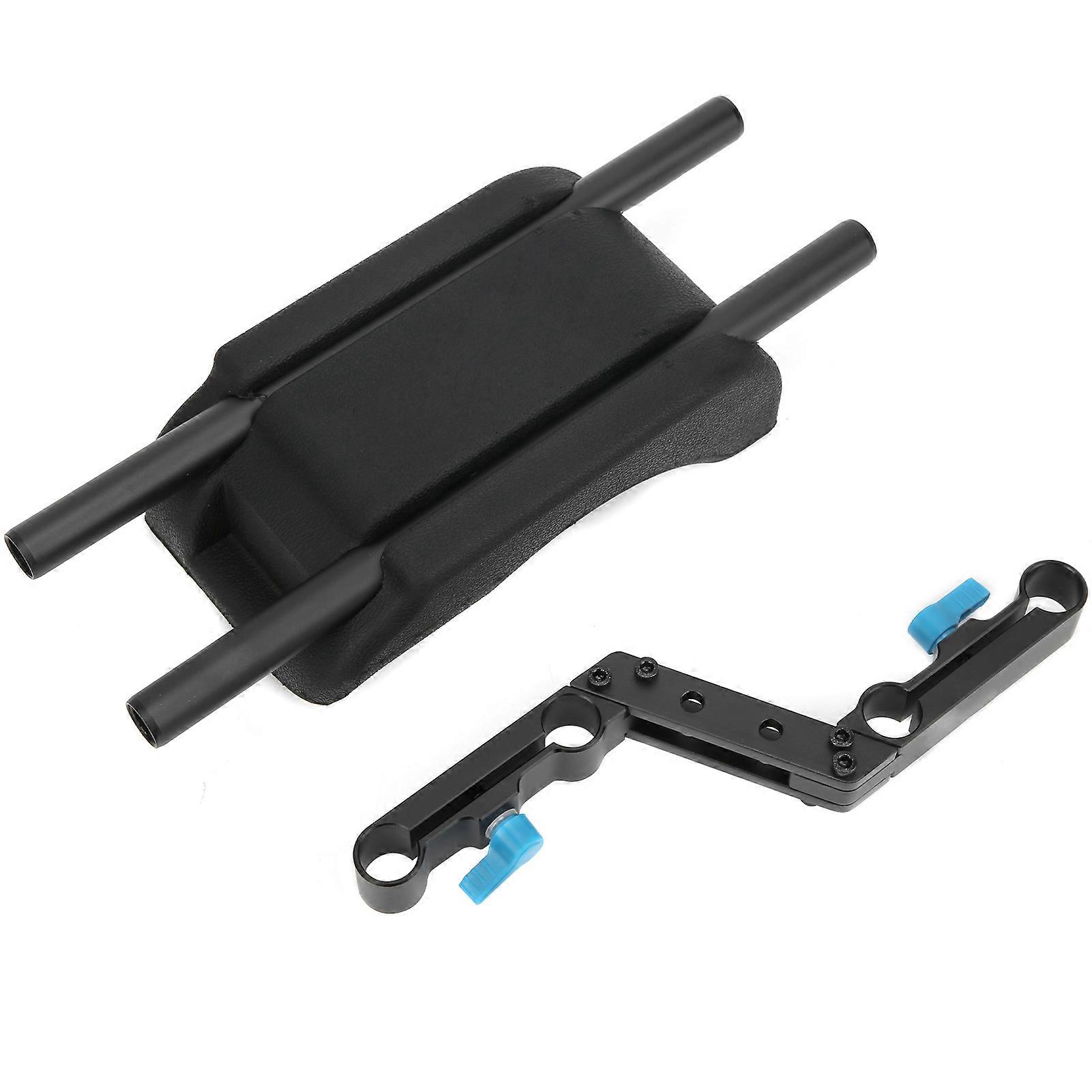 FOTGA DP3000 M2 Video Camera Shoulder Mount Pad with ZShaped Offset Clamp  Bracket