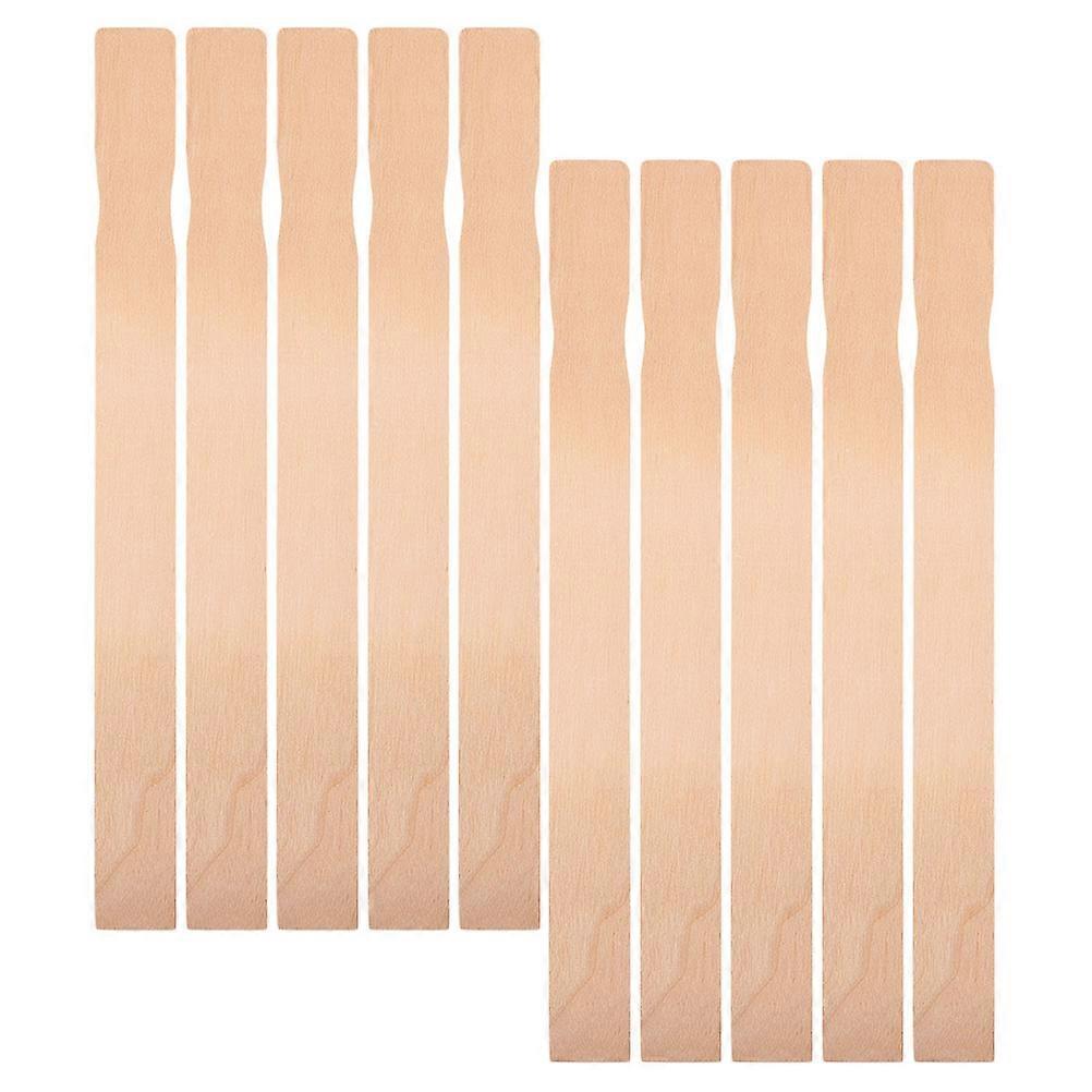 Here's a well structured product description and key features summary for the **10pcs Wooden Paint Stir Sticks**:
### 📦 **Product