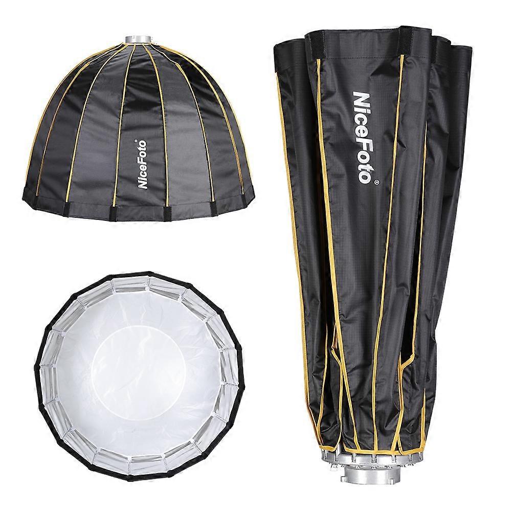 NiceFoto 90cm Professional Folding Photography Softbox Camera Photo Accessories with Grid(B)