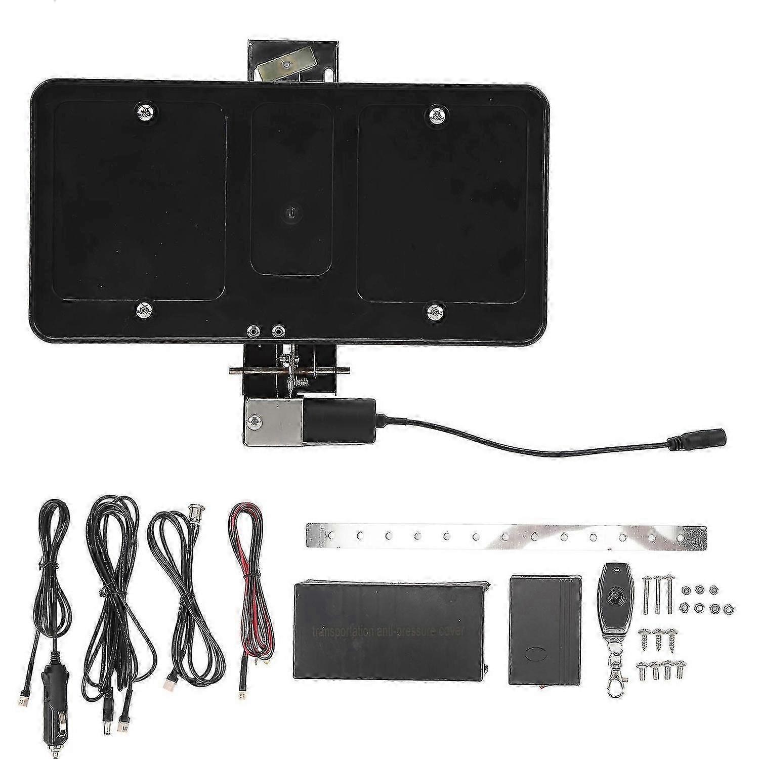 2025 Flip Up License Plate Holder Adjustable Remote Control License Plate Frame Mount