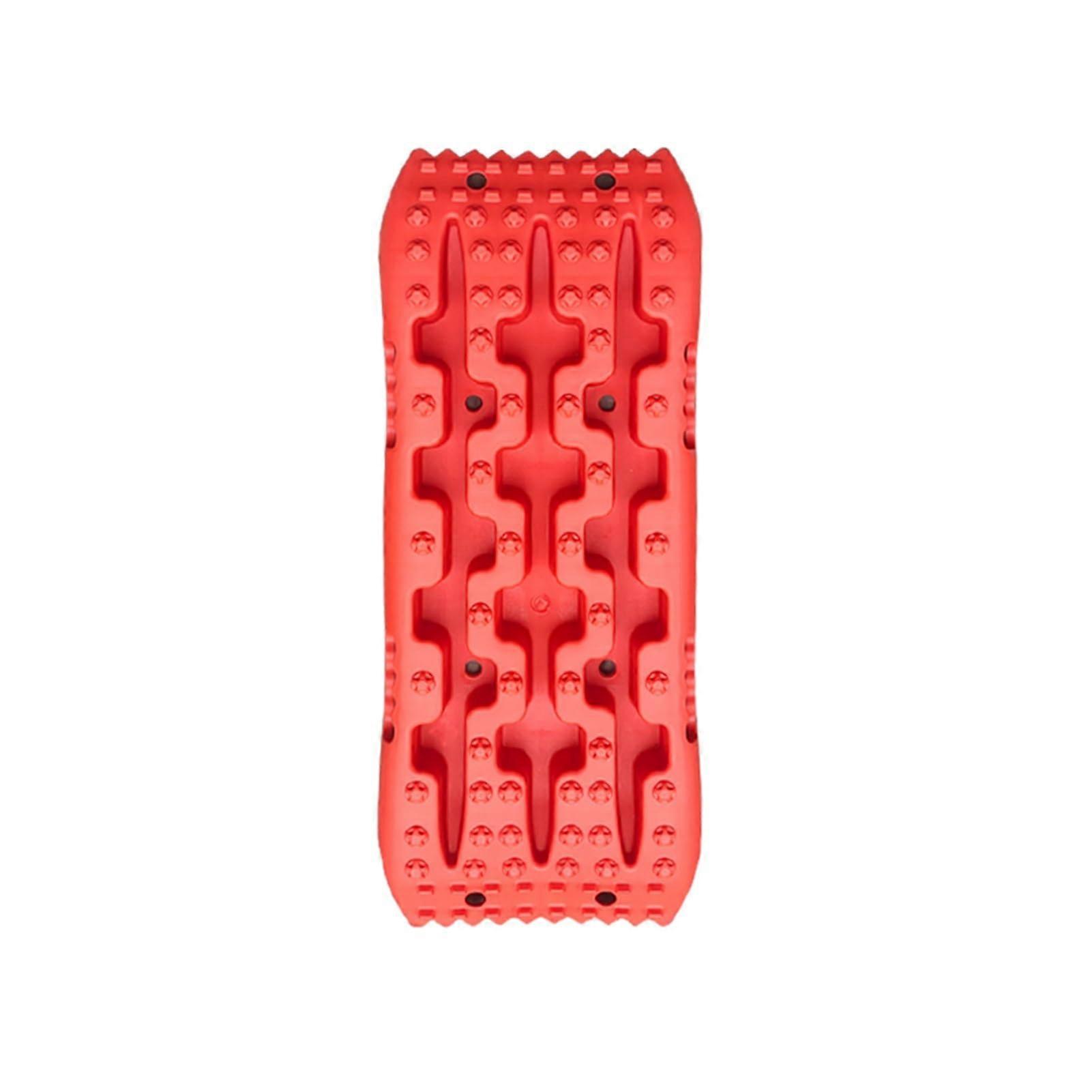 Offroad Traction Boards for Snow Ice Mud Sand Recovery, Portable Tire Traction Mats, Black, 1 Piece, Durable Design
