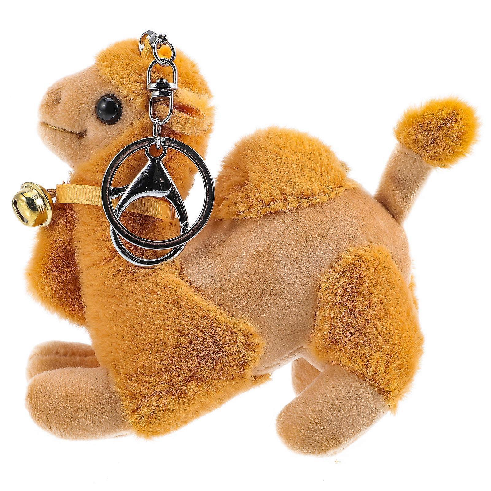 Adorable Yellow Camel Plush Toy with Excellent Decorative Effect for Kids Portable and Durable 7 Inches