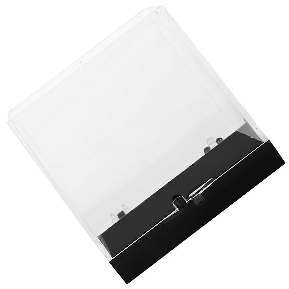 Square Mineral Display Box For Lab Use And Home Decor In Clear Plastic For Easy Observation And Storage 1Pcs