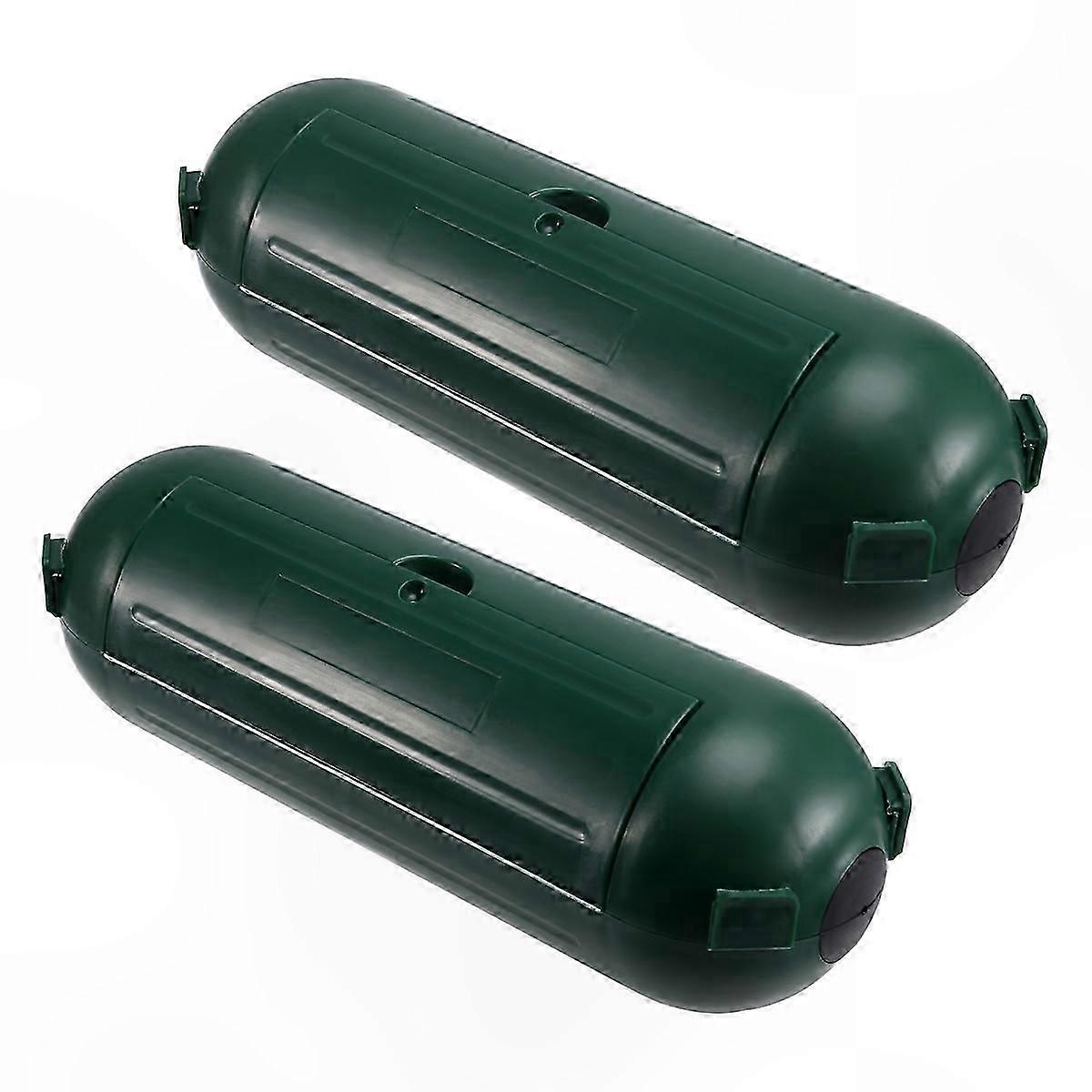 Green Extension Cable with Safety Cover and Connection Box