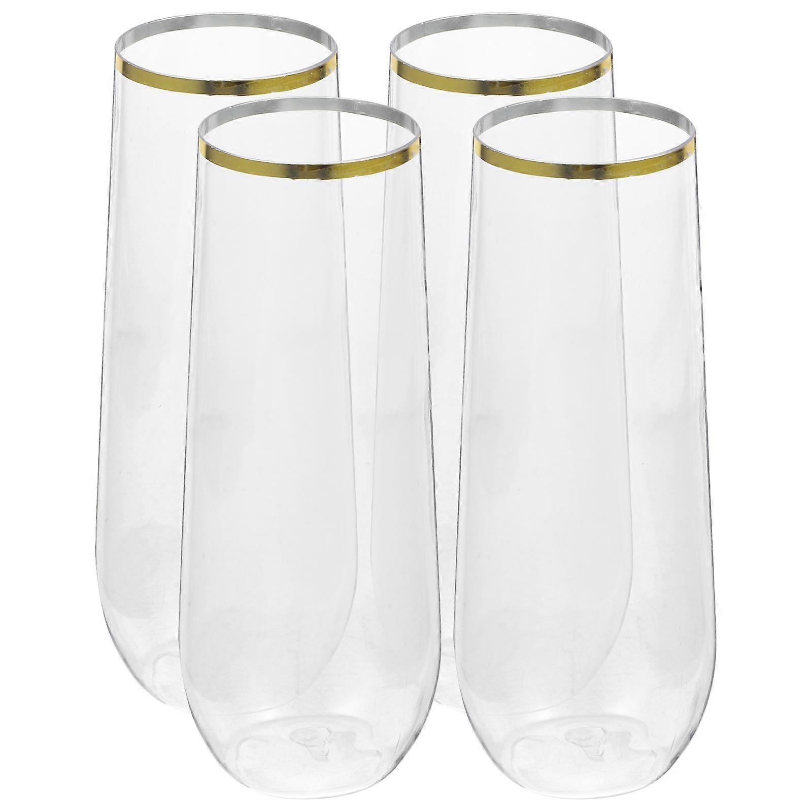 4pcs Unbreakable Glass Cup Juice Cup for Party