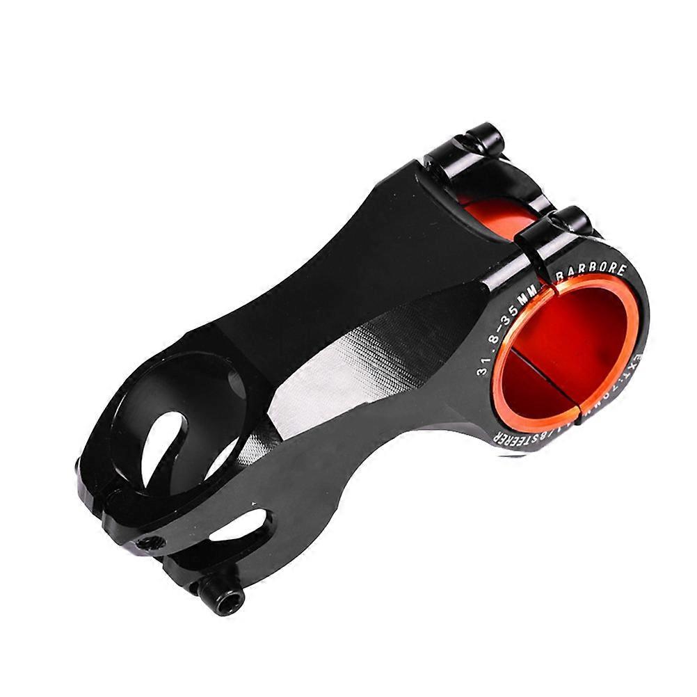 Bike Stem Compatible with 35/31.8MM Handlebars 1Pc Professional Grade Riser for Mountain Biking Providing Comfort and Durability