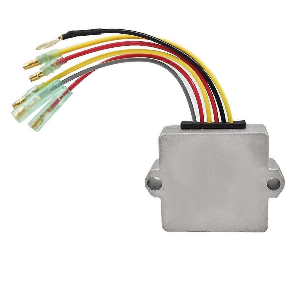 Motorcycle Regulator for Mercury Mariner Outboard 6-Wire Rectifier Voltage Regulator 815279-3 883072 Compatible Unit