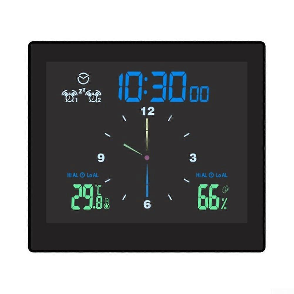Suction Cup Wall Clock with 1 Minute and 10 Minutes Countdown Modes Silent Operation (Black)