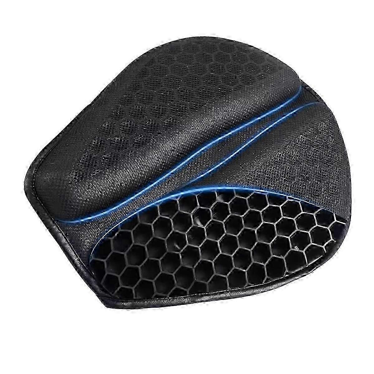 Coussin de siège de moto Coussin de siège respirant Absorption des chocs Universal B