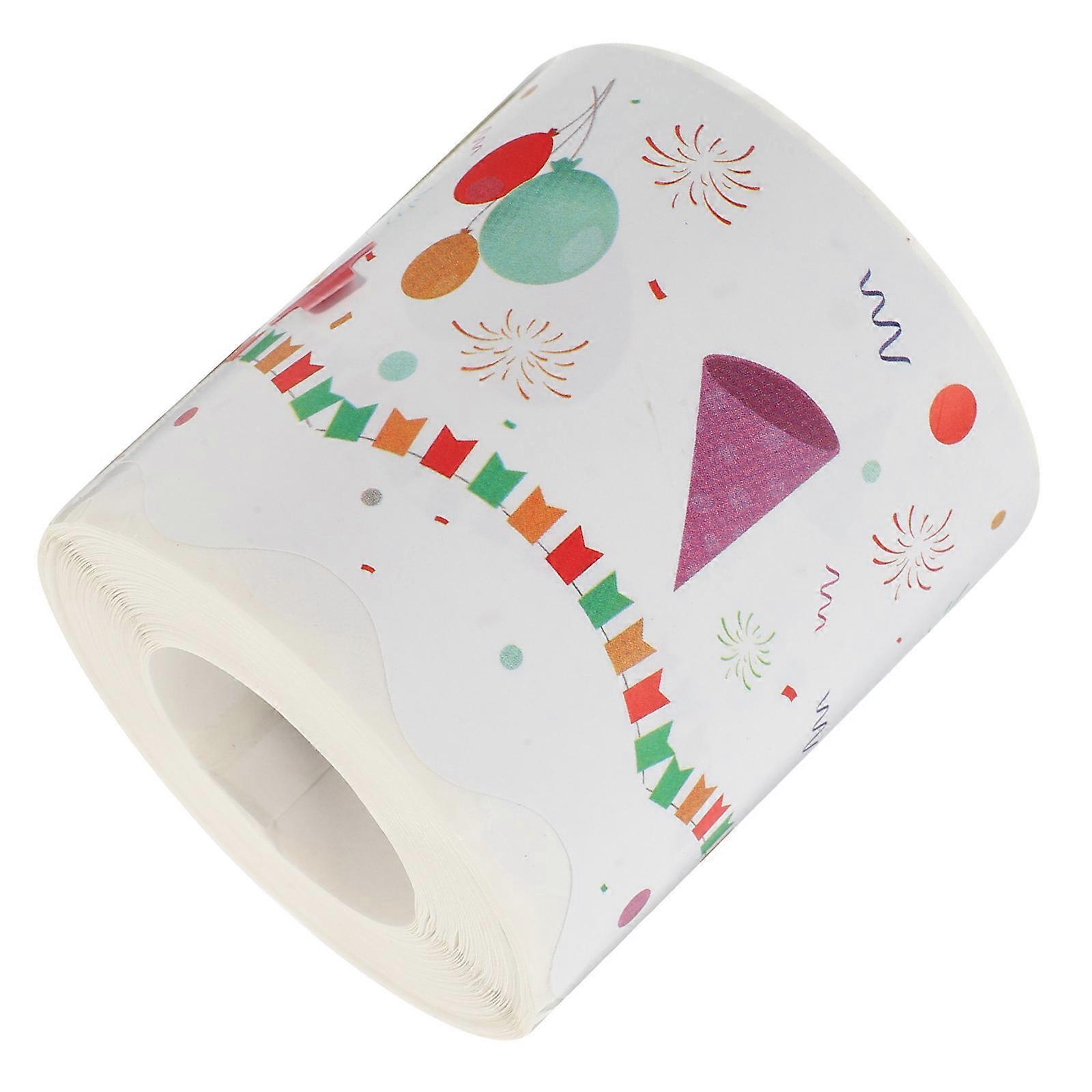 Colorful Balloon Sticker Decorative Border Paper for 1 Roll Cartoon Pattern