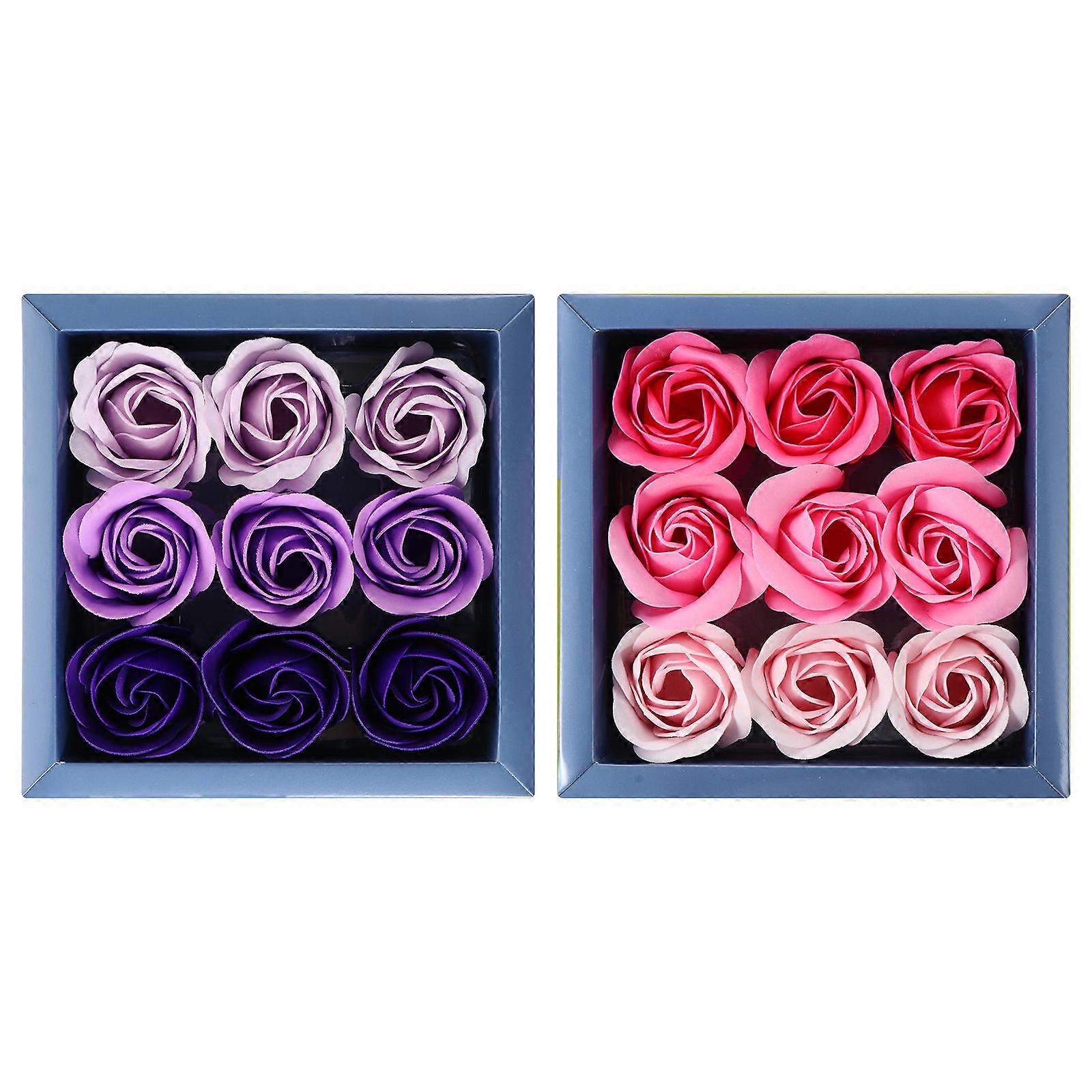 Flower Boxes For Sweet Bouquets Suitable For Birthdays And Anniversaries Decorative Function 2Set