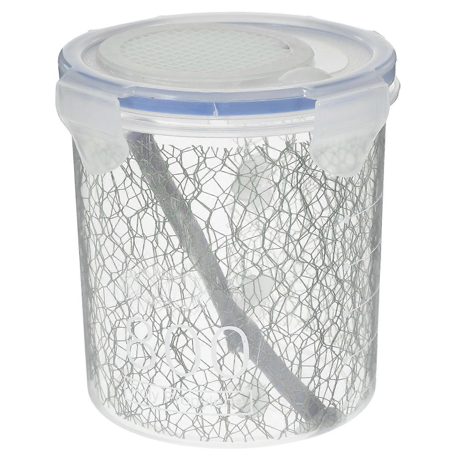 Crawling Pet Breeding Box Transparent Mantis Cage Suitable For Insects 3.93X3.93X5.11in Ventilation 1Set