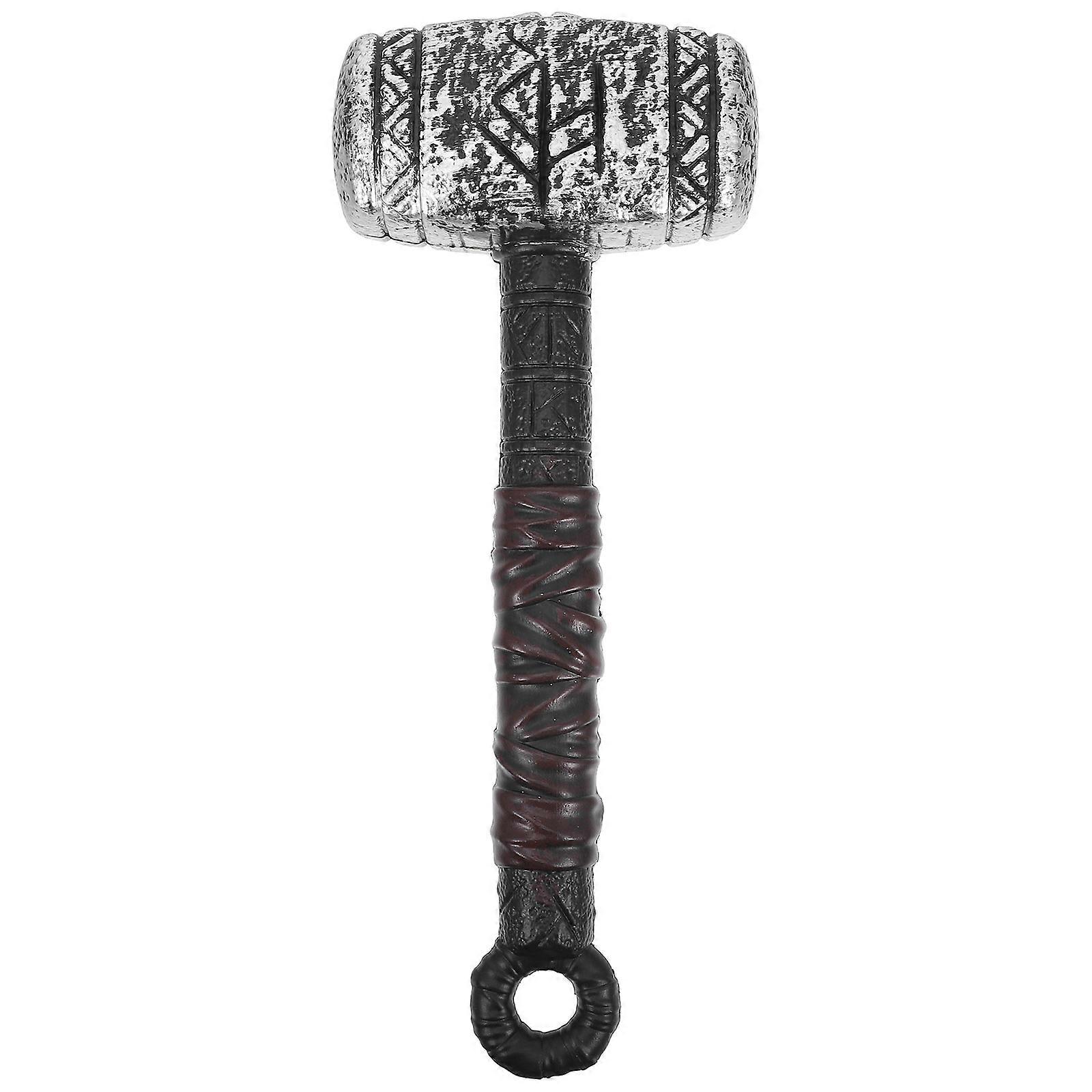 Vivid Simulation Hammer Prop For Halloween Costume Designed For Exciting Role-playing Activities 1Pack